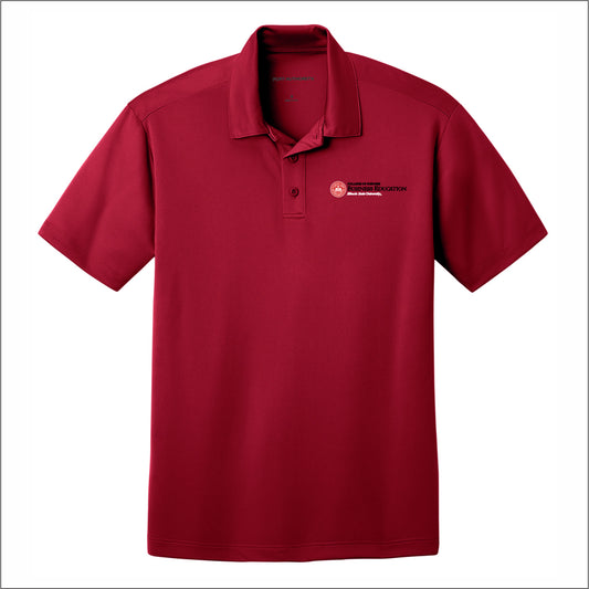 ISU COB Business Education Performance Short Sleeve Polo Shirt- Des.B