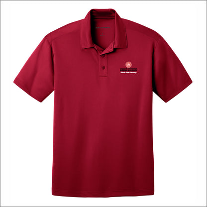 ISU COB Business Education Performance Short Sleeve Polo Shirt- Des.C