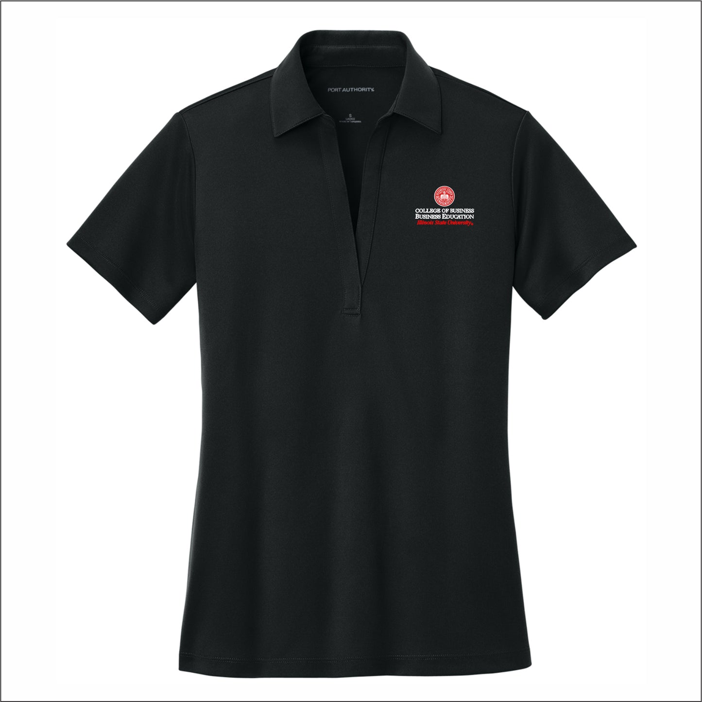 ISU COB Business Education Ladies Performance Polo Shirt - Des.C