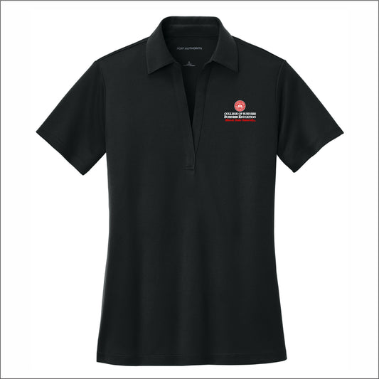 ISU COB Business Education Ladies Performance Polo Shirt - Des.C