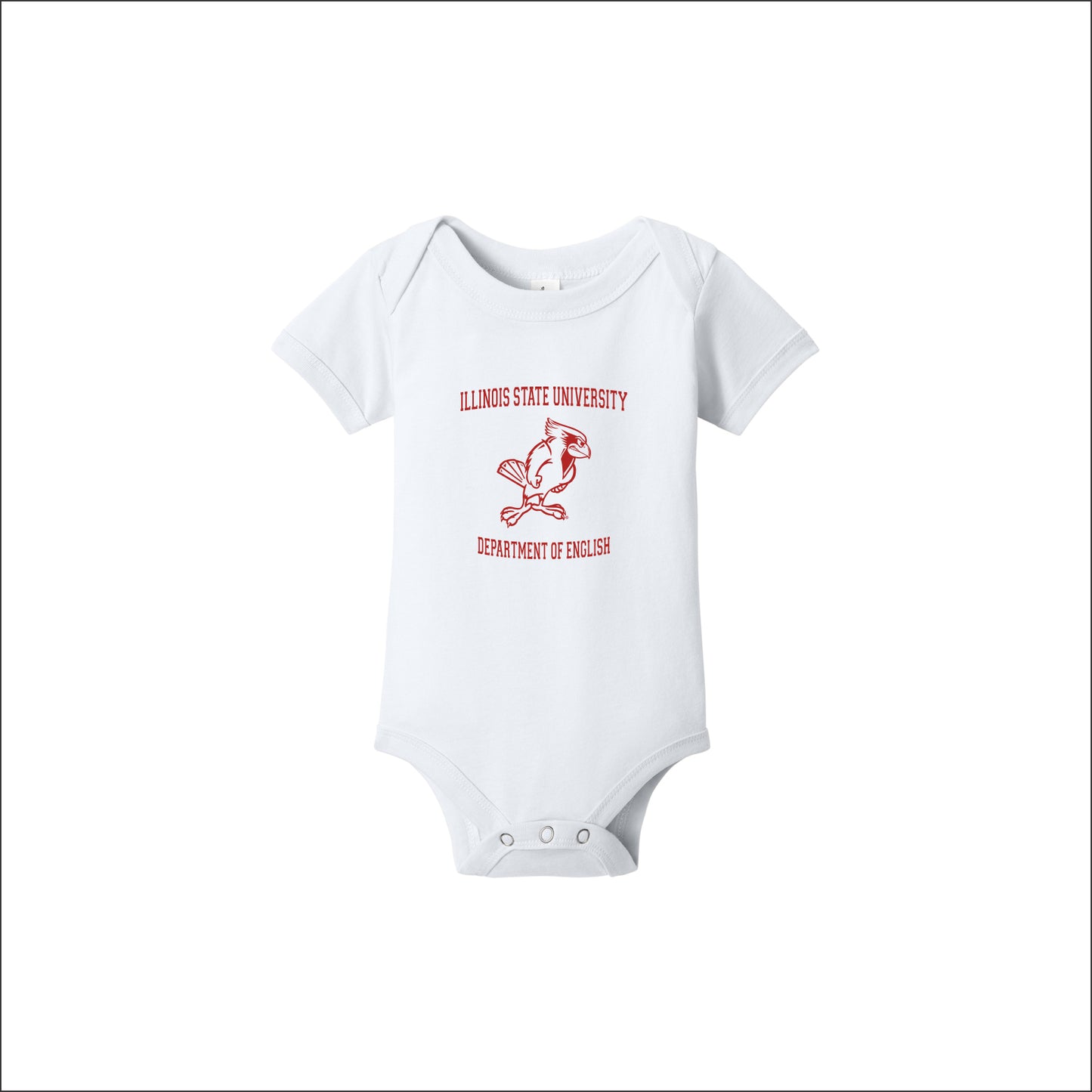 ISU Dept of English Infant Soft Jersey Onsie