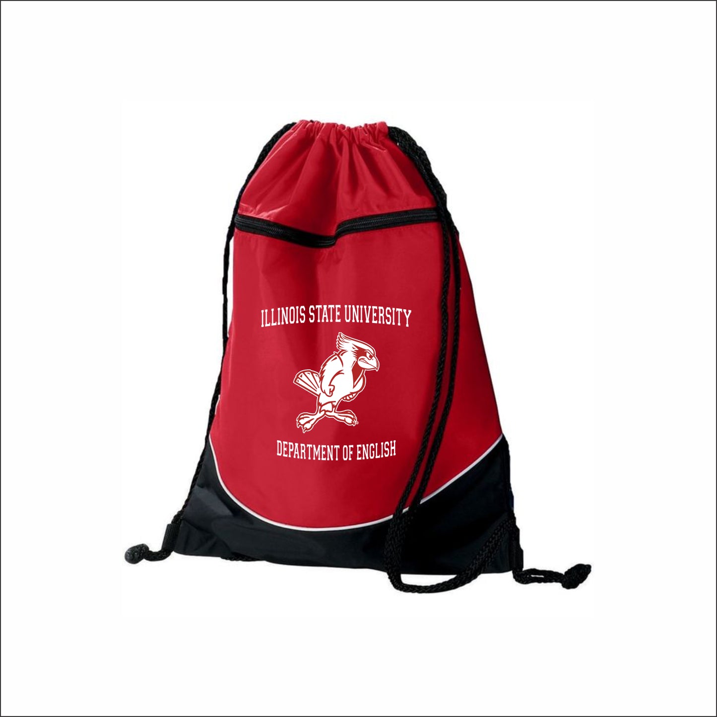 ISU Dept of English Tri-Color Cinch Pack