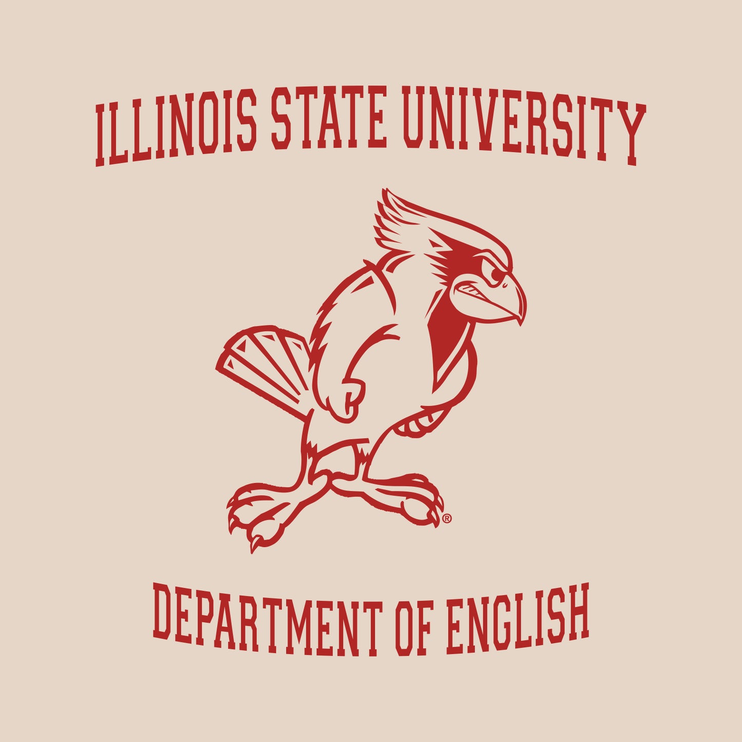 ISU Dept of English Cotton Canvas Two-Tone Tote