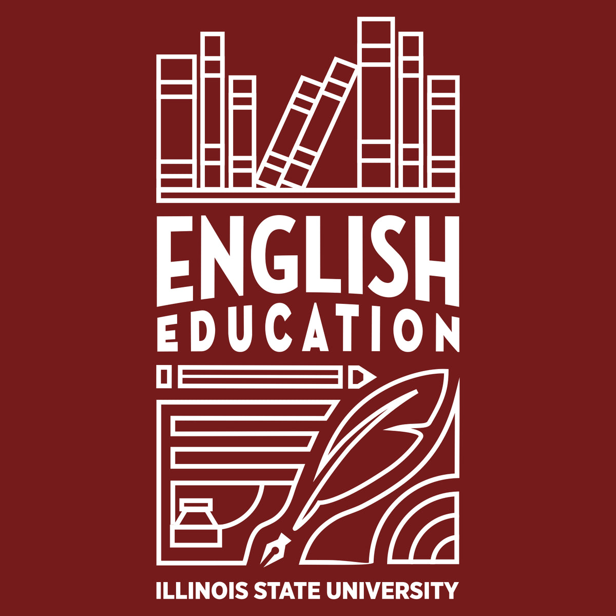 ISU English Edu Softstyle Short Sleeve T-shirt