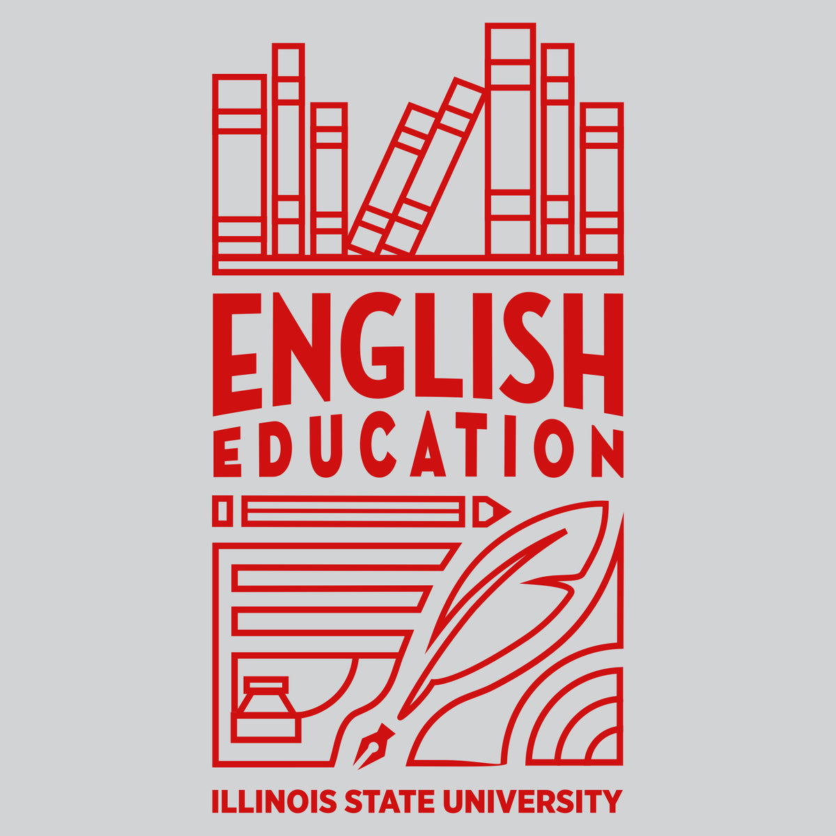 ISU English Edu Softstyle Short Sleeve T-shirt