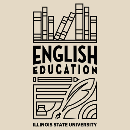 ISU English Edu Cotton Canvas Over-the-Shoulder Tote