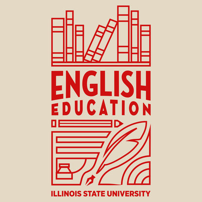 ISU English Edu Cotton Canvas Over-the-Shoulder Tote