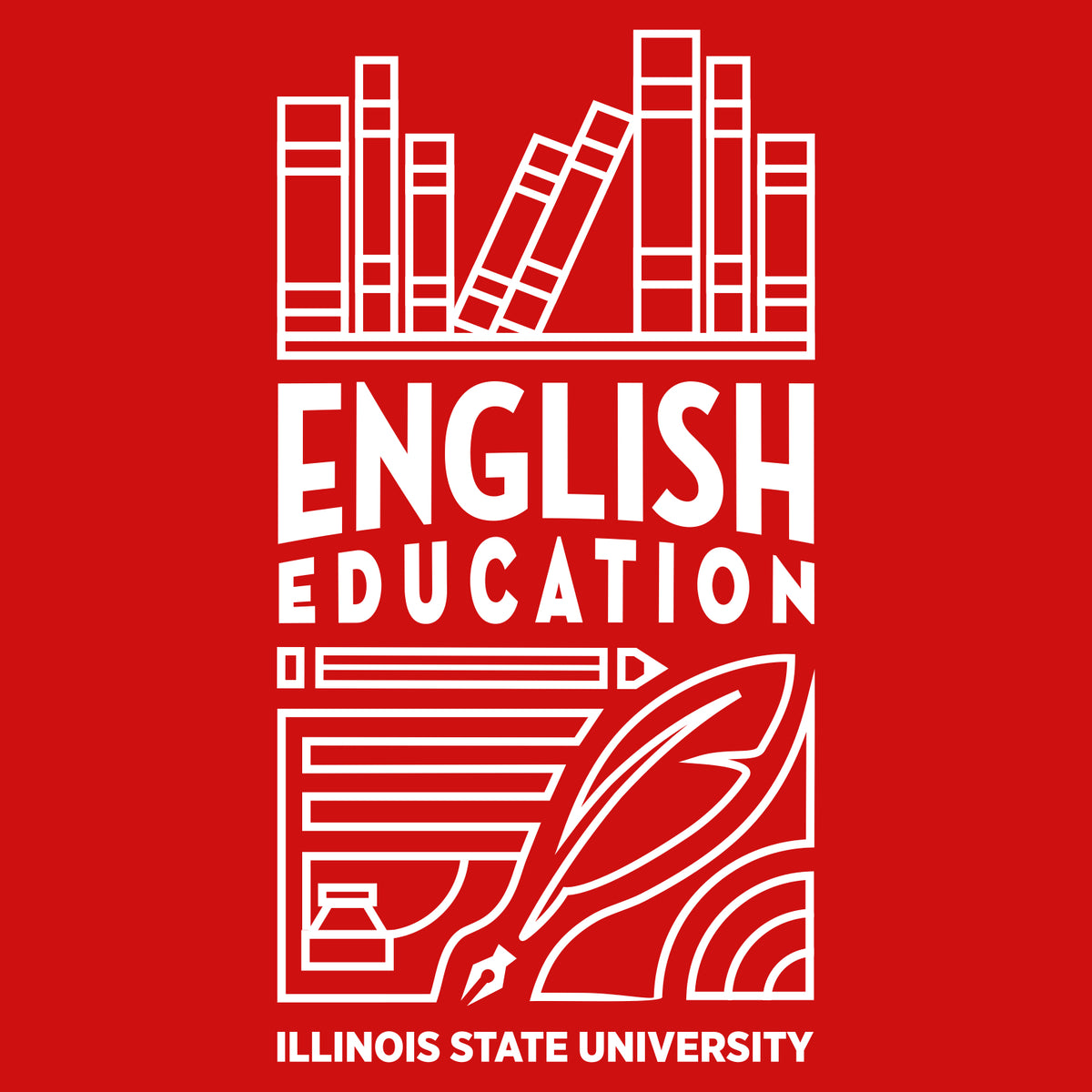 ISU English Edu Hooded Sweatshirt