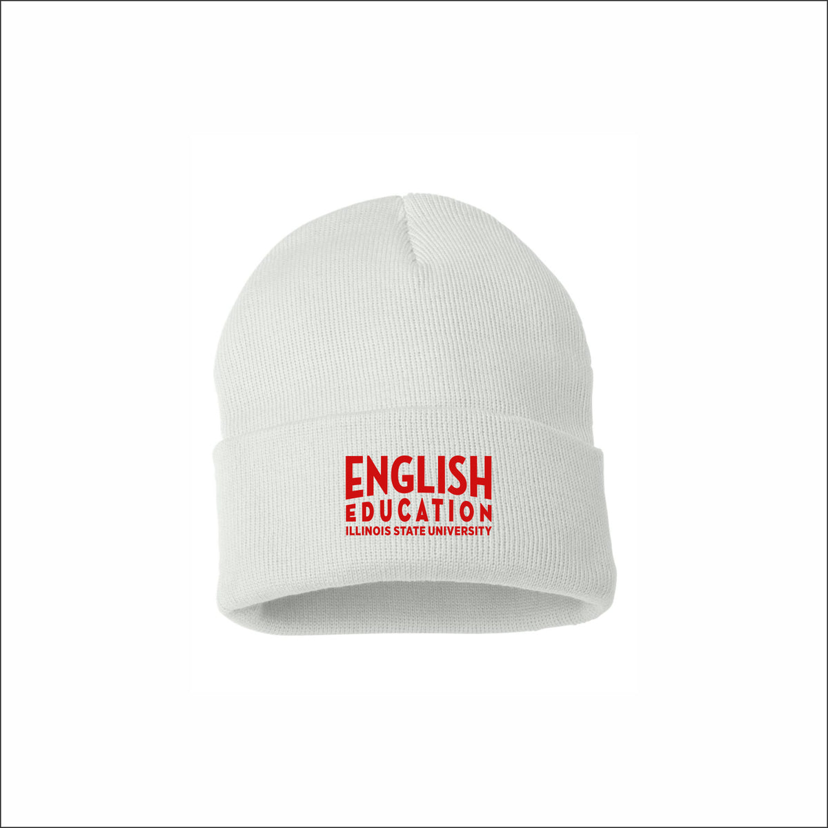 ISU English Edu Knit Cuffed Beanie