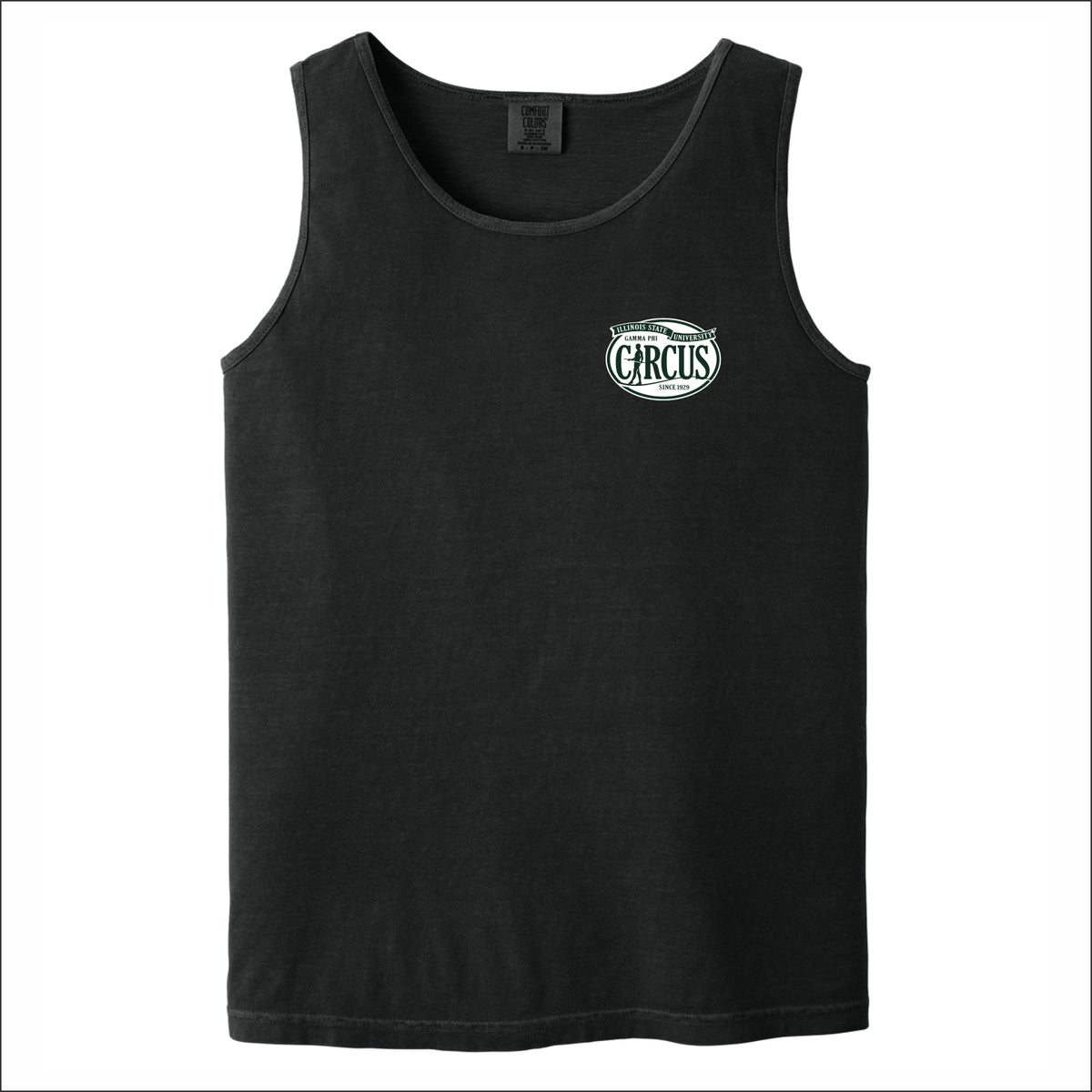 Gamma Phi Circus Comfort Colors Heavyweight Ring Spun Tank Top