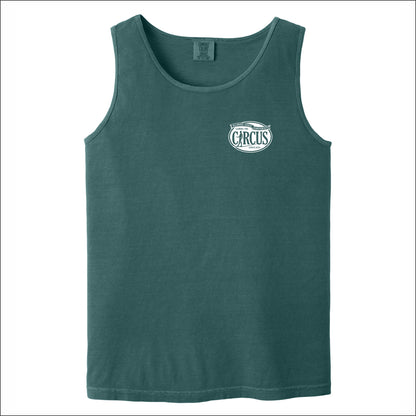 Gamma Phi Circus Comfort Colors Heavyweight Ring Spun Tank Top