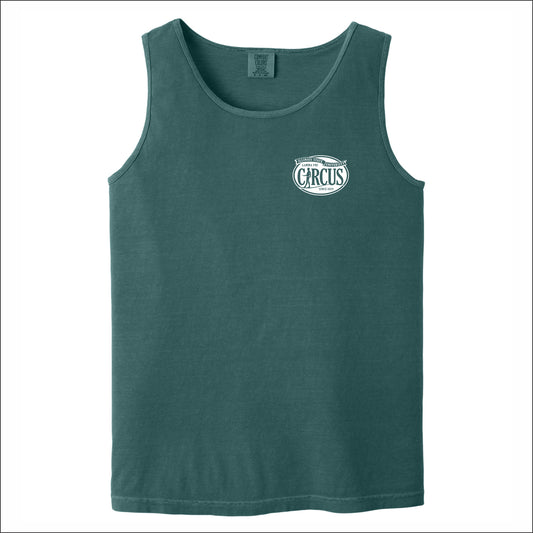 Gamma Phi Circus Comfort Colors Heavyweight Ring Spun Tank Top