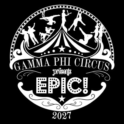 Gamma Phi Circus Comfort Colors Heavyweight Ring Spun Tank Top