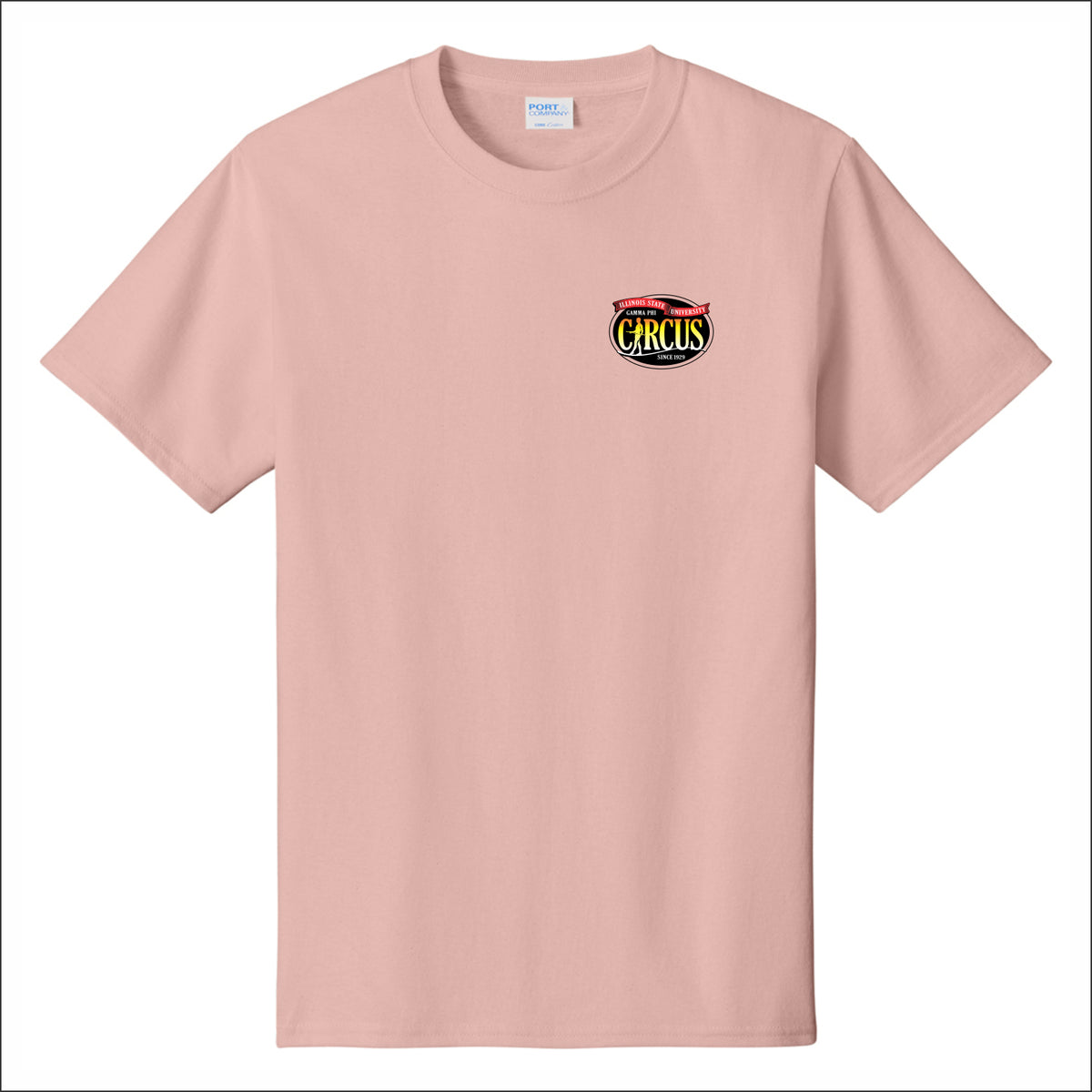 Gamma Phi Circus Short Sleeve T-shirt - Design B