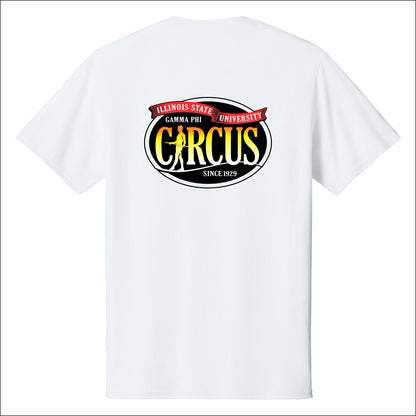 Gamma Phi Circus Short Sleeve T-shirt - Design B