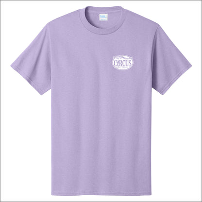 Gamma Phi Circus Short Sleeve T-shirt - Design A