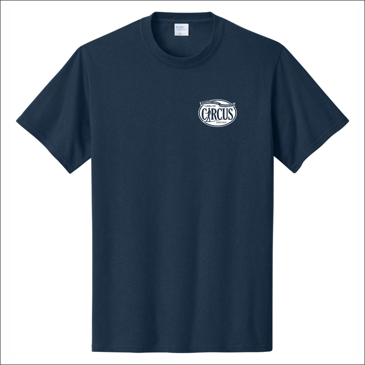 Gamma Phi Circus Short Sleeve T-shirt - Design A