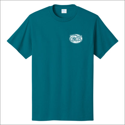 Gamma Phi Circus Short Sleeve T-shirt - Design A