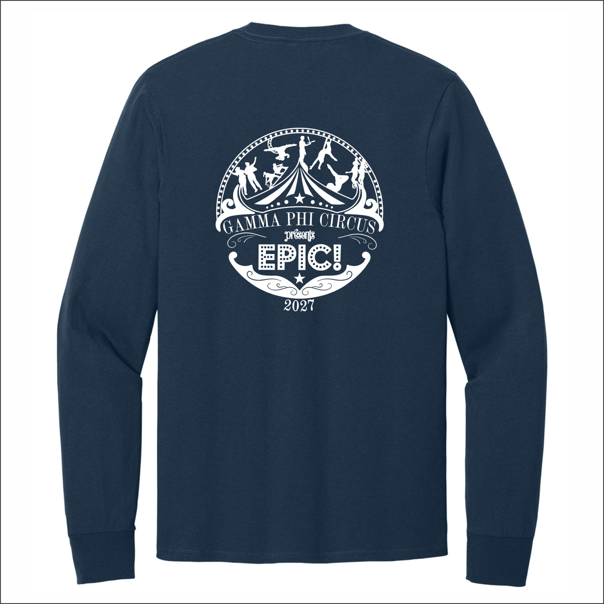 Gamma Phi Circus Long Sleeve T-shirt