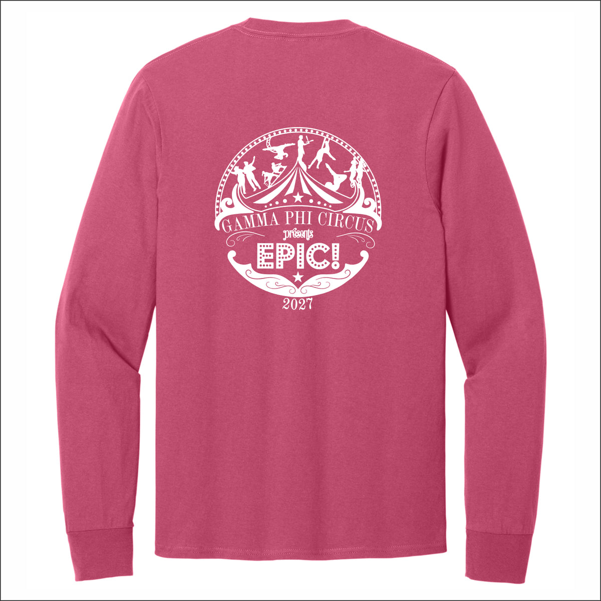 Gamma Phi Circus Long Sleeve T-shirt