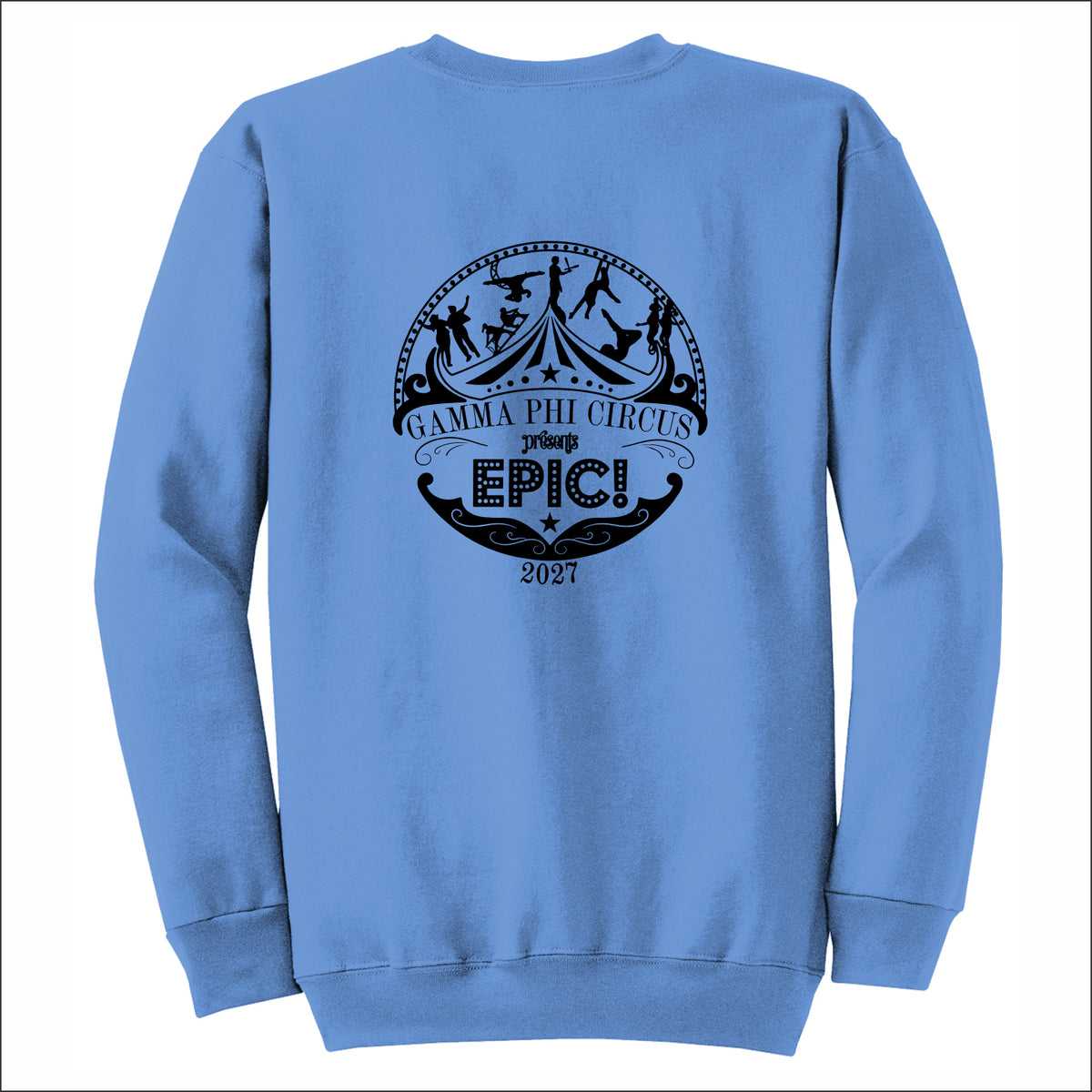 Gamma Phi Circus Crewneck Sweatshirt