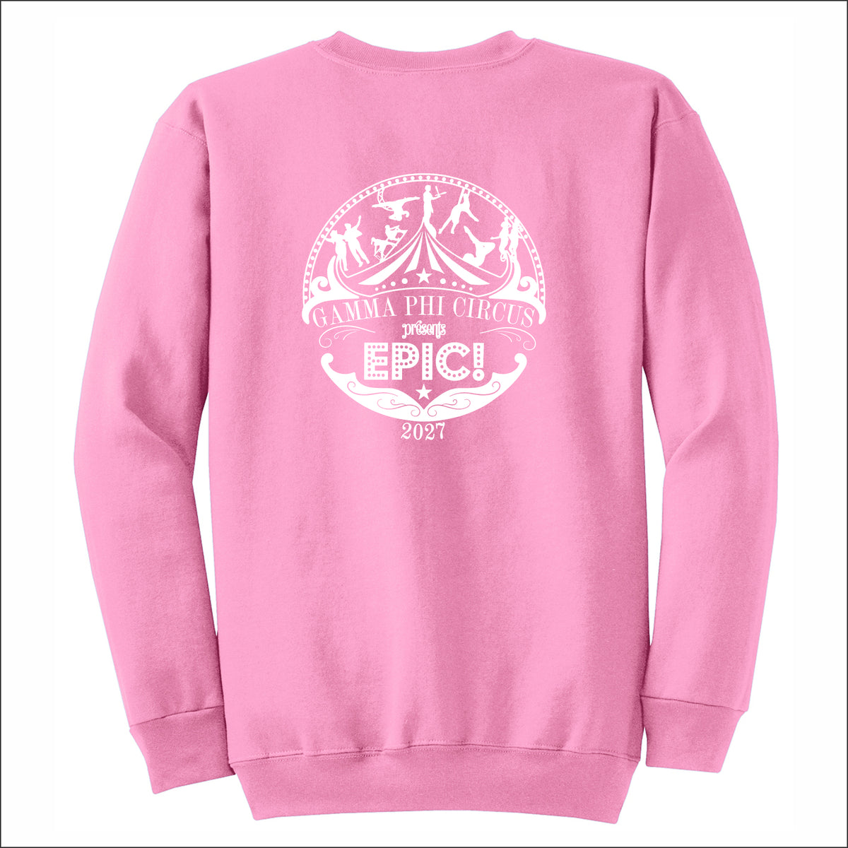 Gamma Phi Circus Crewneck Sweatshirt