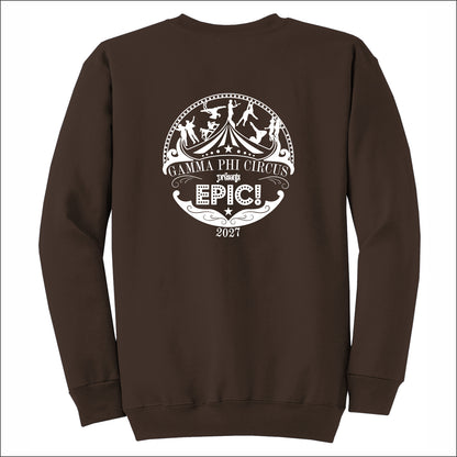 Gamma Phi Circus Crewneck Sweatshirt