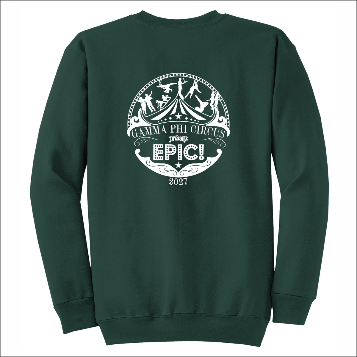 Gamma Phi Circus Crewneck Sweatshirt