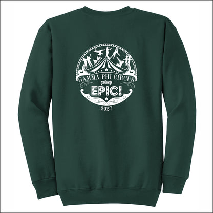 Gamma Phi Circus Crewneck Sweatshirt