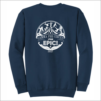 Gamma Phi Circus Crewneck Sweatshirt
