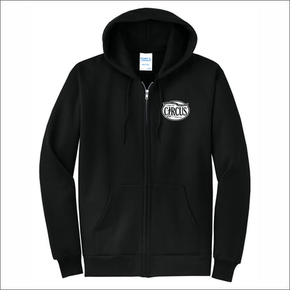 Gamma Phi Circus Full-Zip Hooded Sweatshirt