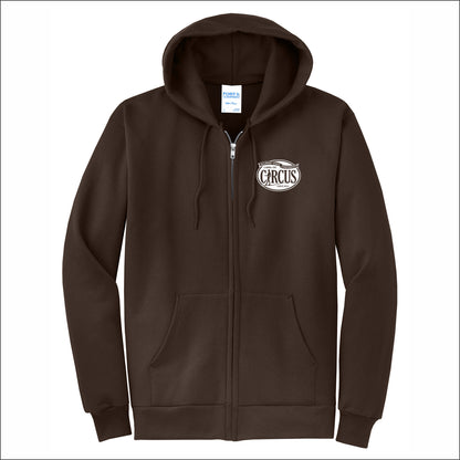 Gamma Phi Circus Full-Zip Hooded Sweatshirt