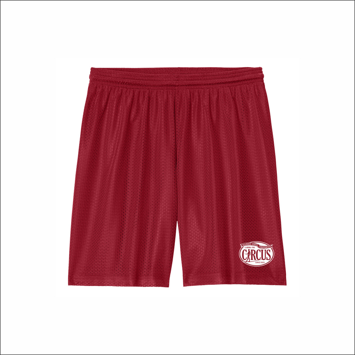 Gamma Phi Circus PosiCharge Mesh 7” Short