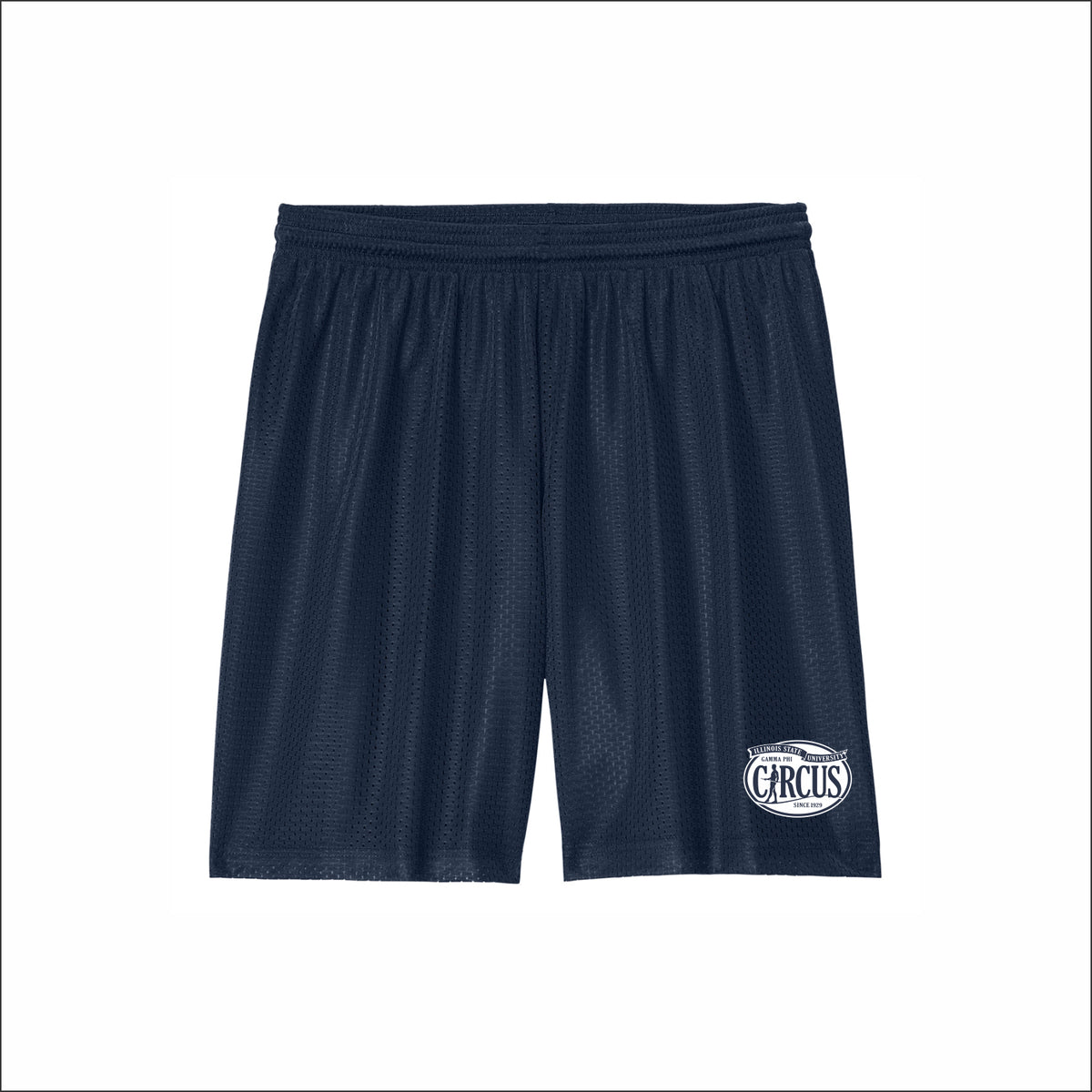 Gamma Phi Circus PosiCharge Mesh 7” Short