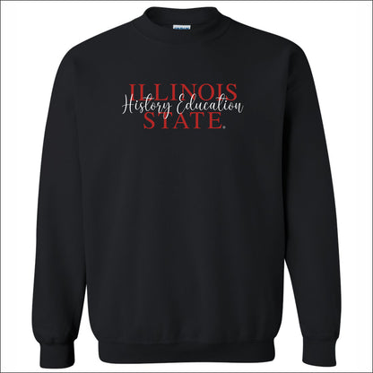 ISU History Gildan Crewneck Sweatshirt - Design D