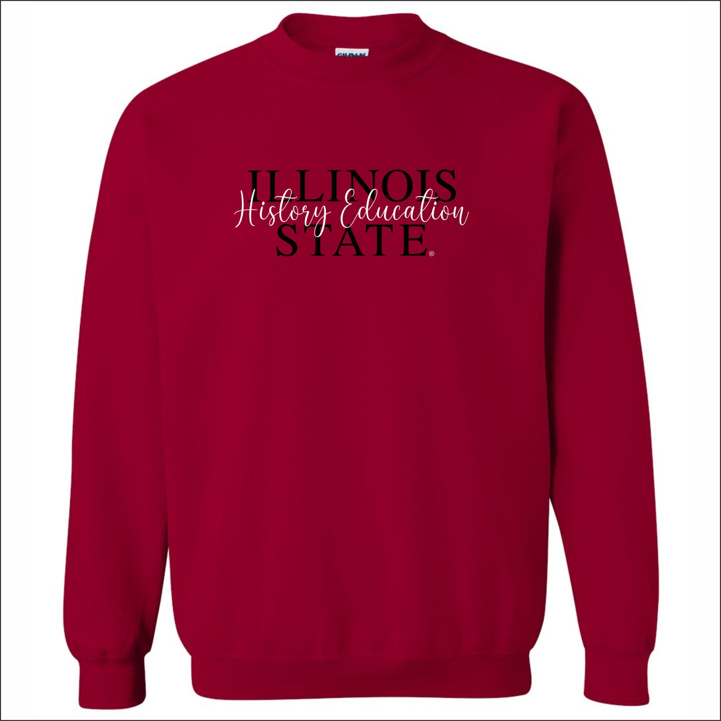 ISU History Gildan Crewneck Sweatshirt - Design D