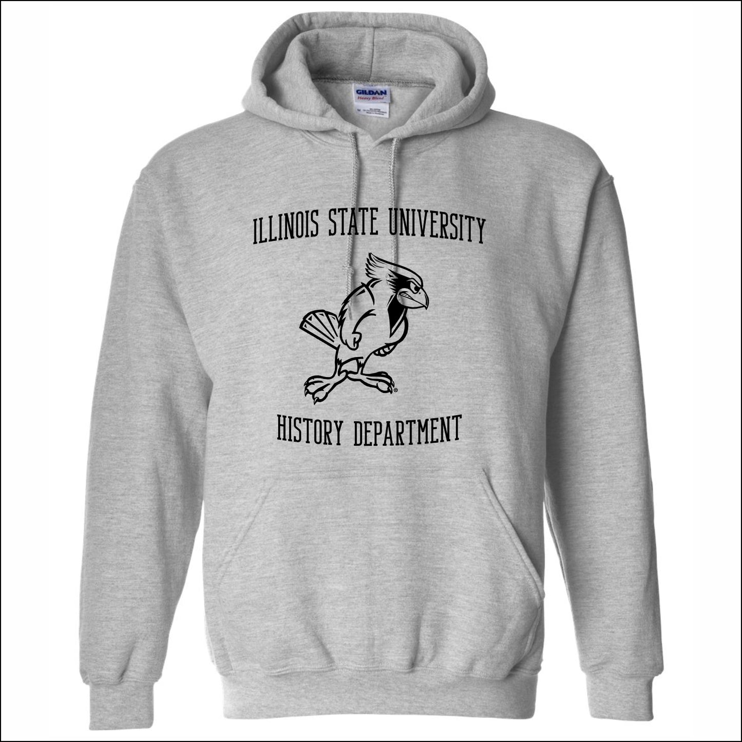 ISU History Gildan Hooded Sweatshirt - Design C