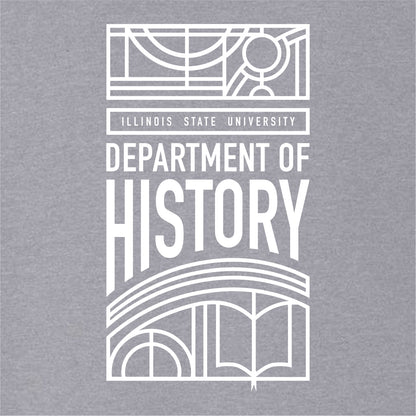 ISU History Heathered Soft Jersey Short Sleeve T-shirt - Design A