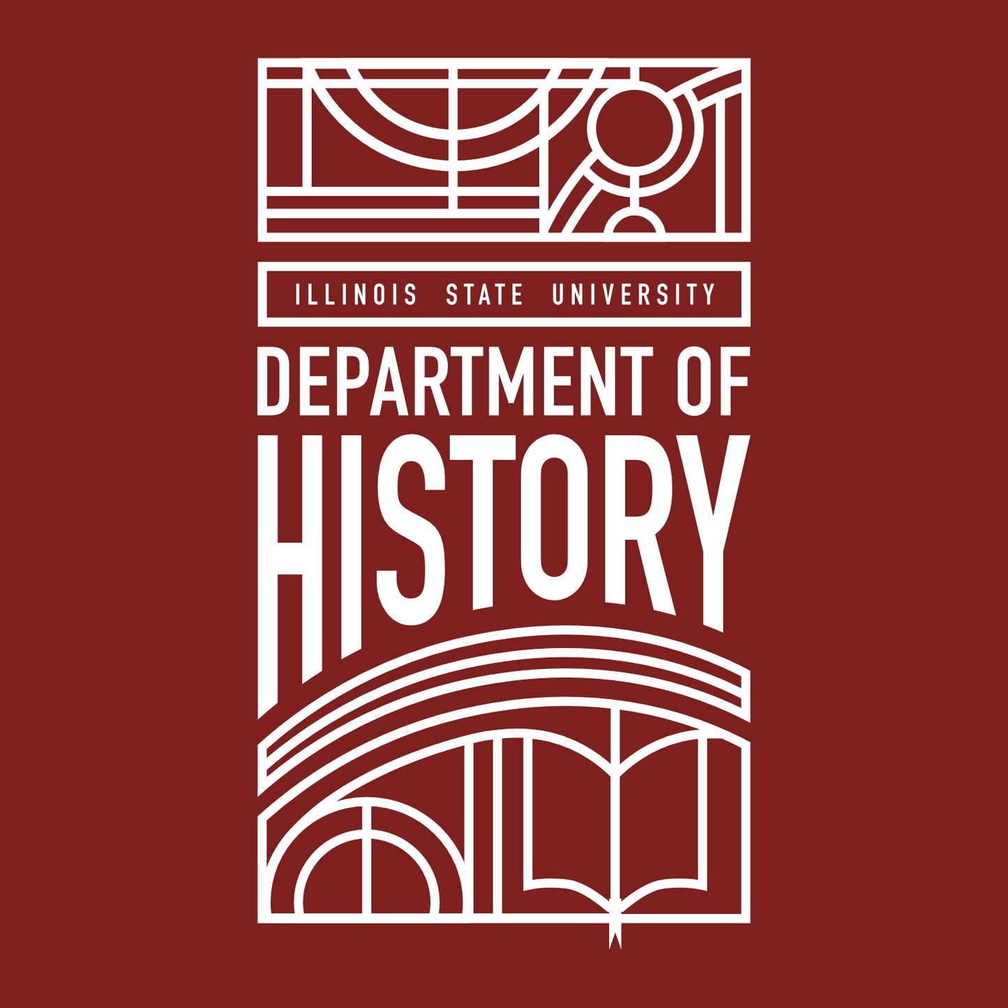 ISU History Tri-blend T-shirt - Design A