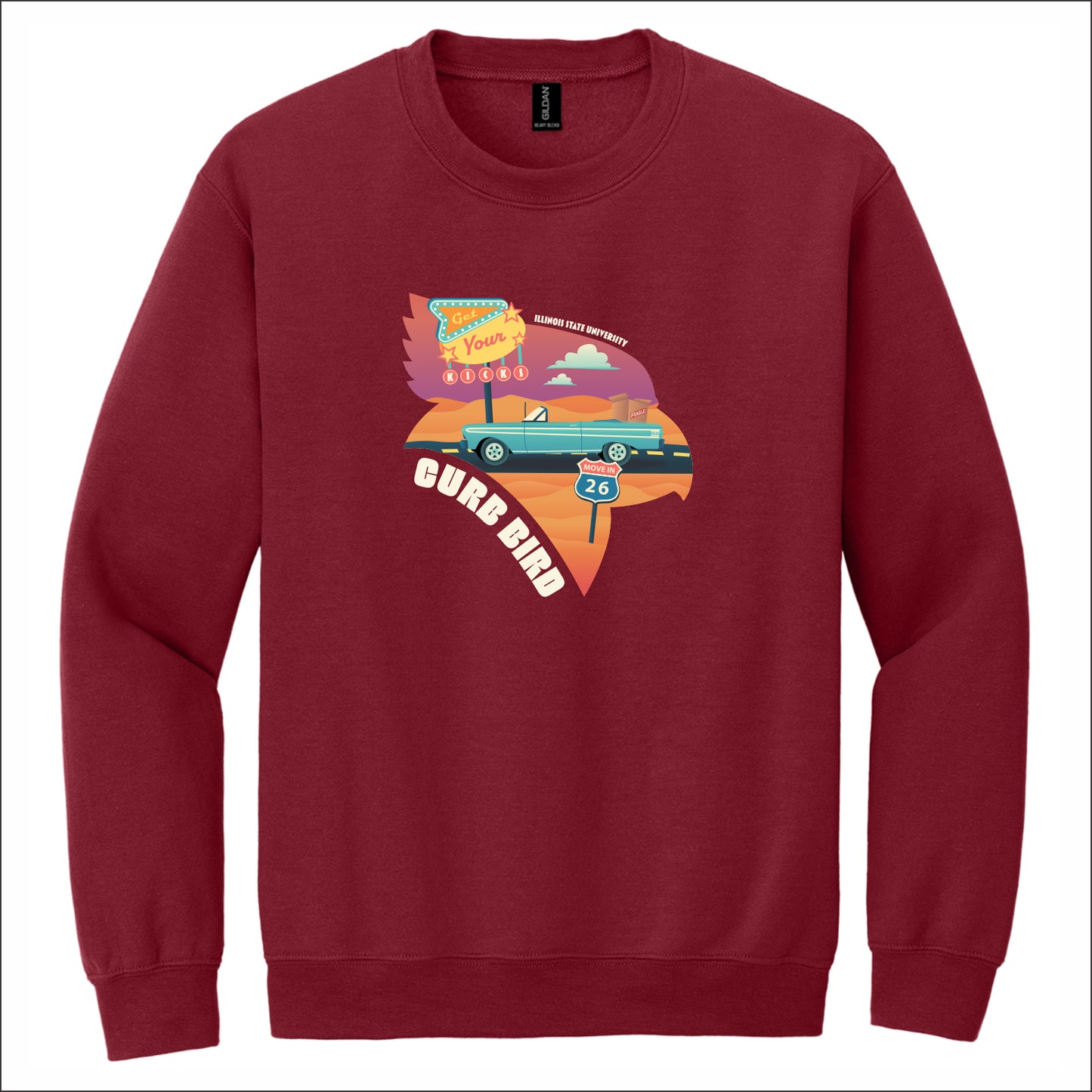 ISU Housing Crewneck Sweatshirt - Curb Bird