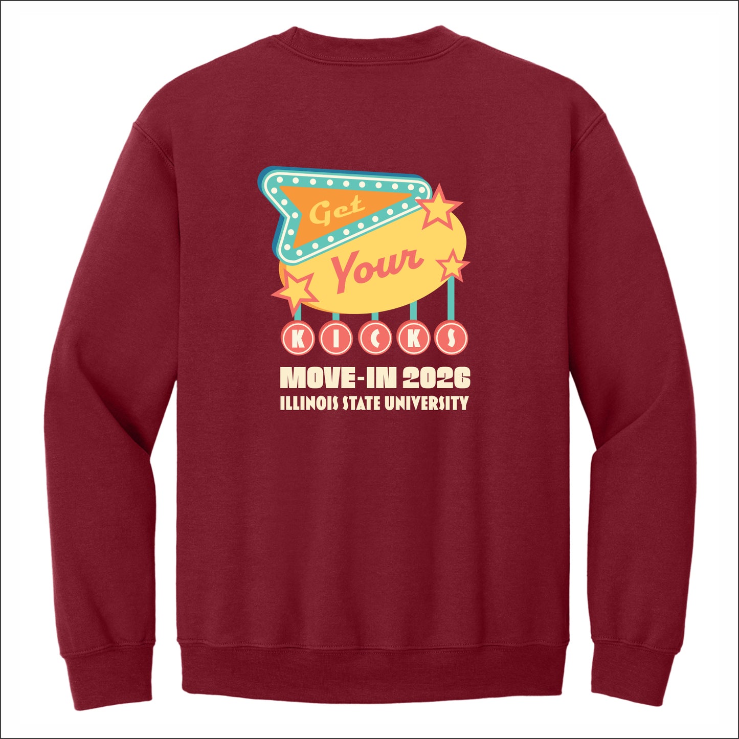 ISU Housing Crewneck Sweatshirt - Curb Bird