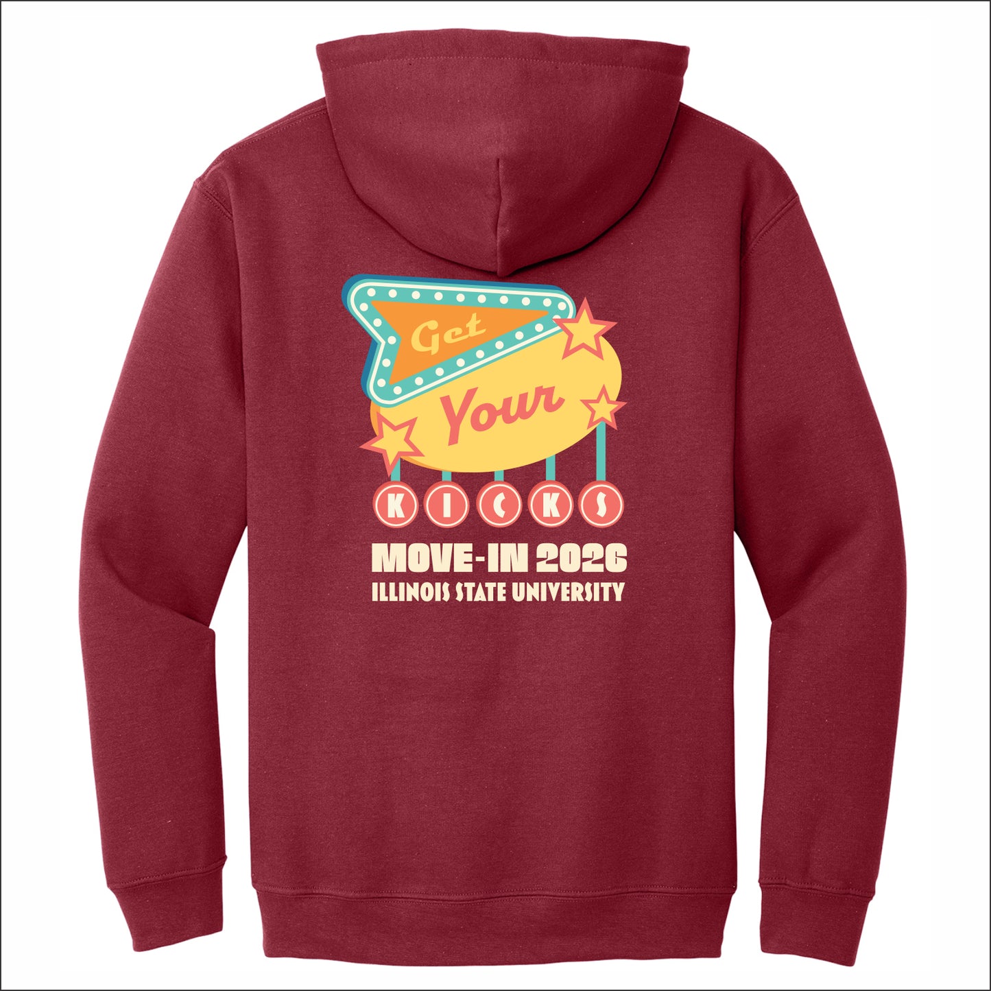 ISU Housing Hooded Sweatshirt - Curb Bird