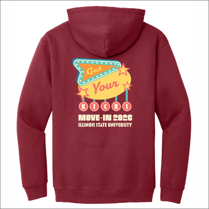ISU Housing Hooded Sweatshirt - Curb Bird