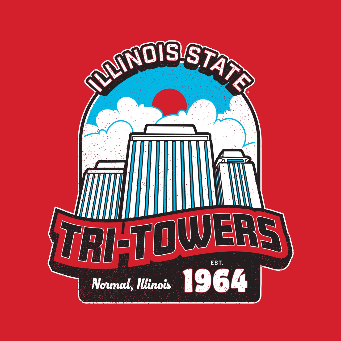 ISU Housing Easy Cotton Tee - Tri-Towers