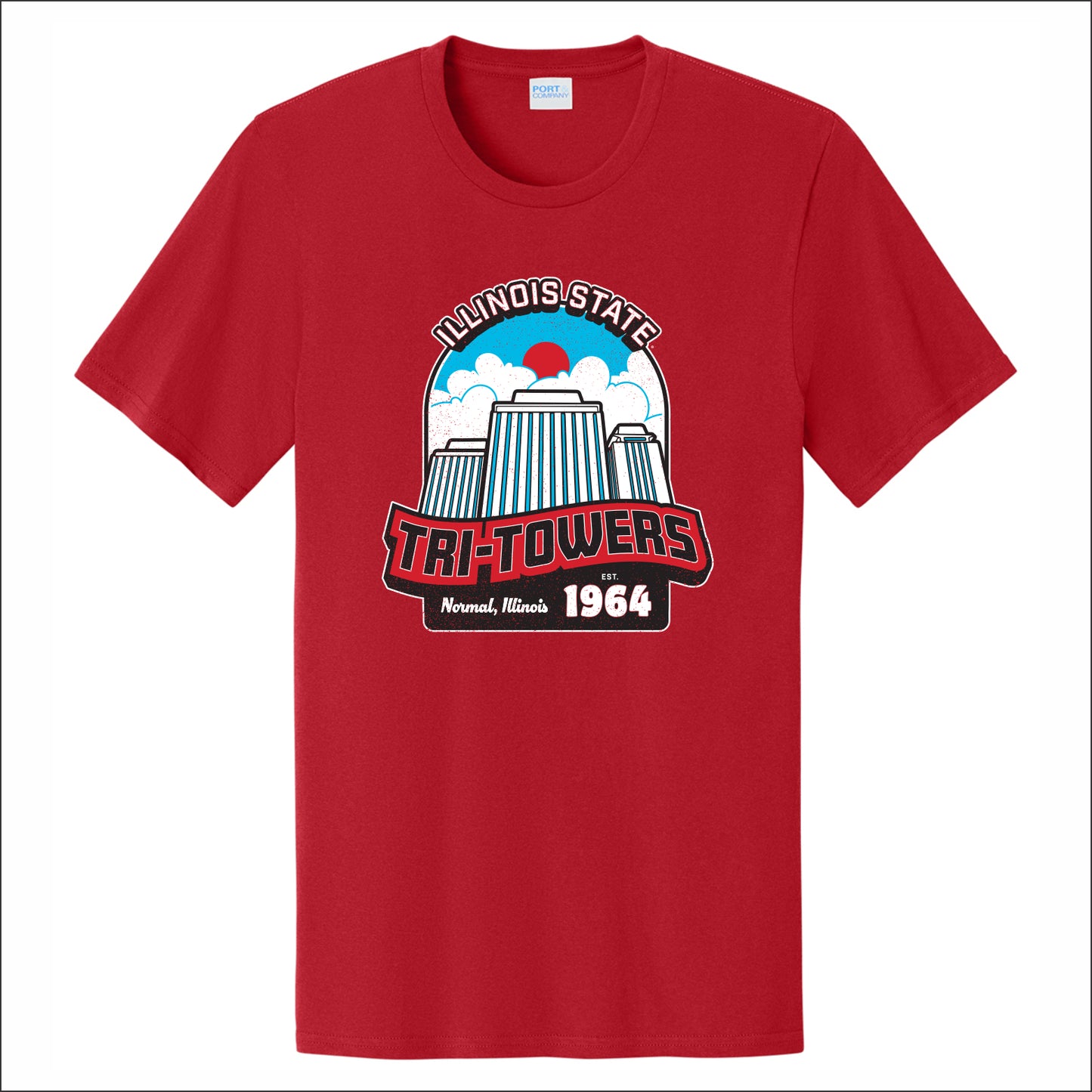 ISU Housing Easy Cotton Tee - Tri-Towers