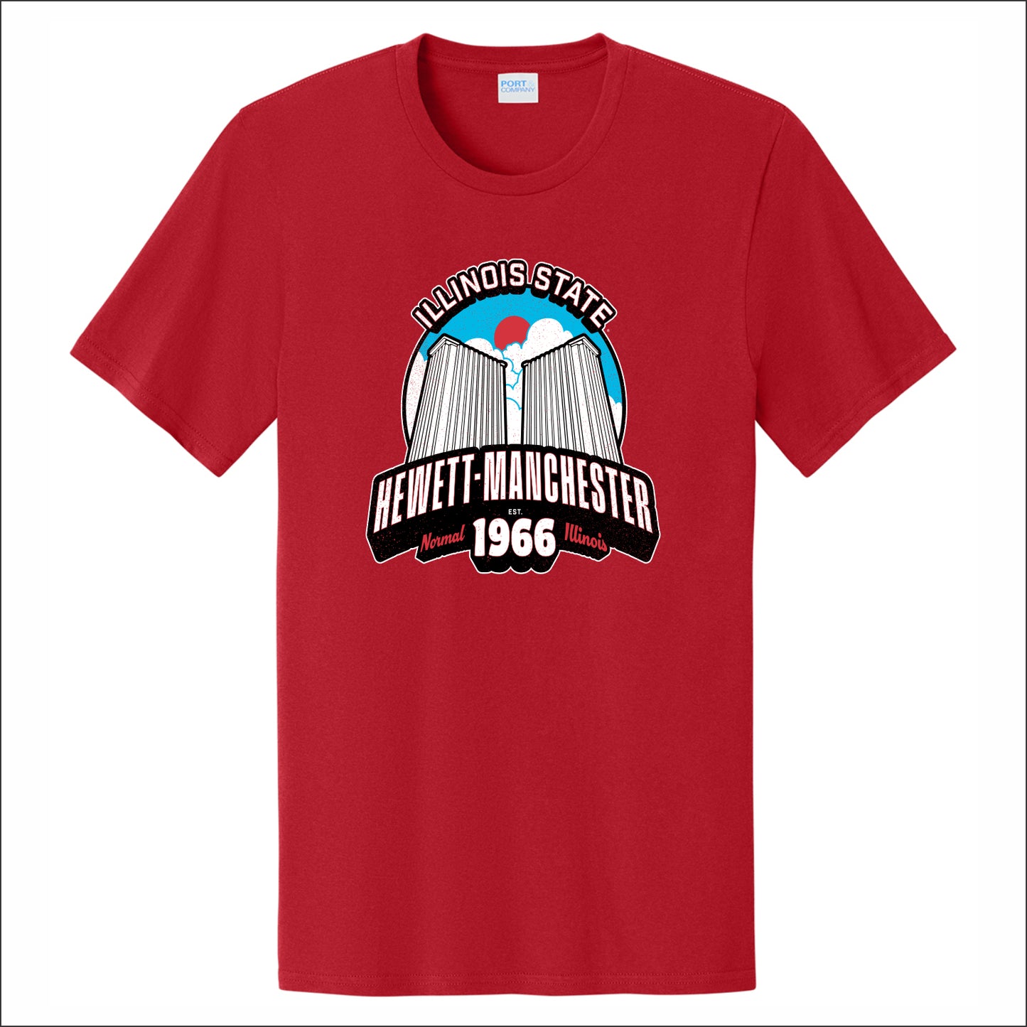 ISU Housing Easy Cotton Tee - Hewett-Manchester