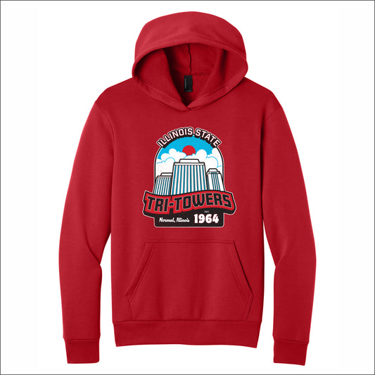 ISU Housing Easy Fleece Pullover Hooded Sweatshirt - Tri-Towers