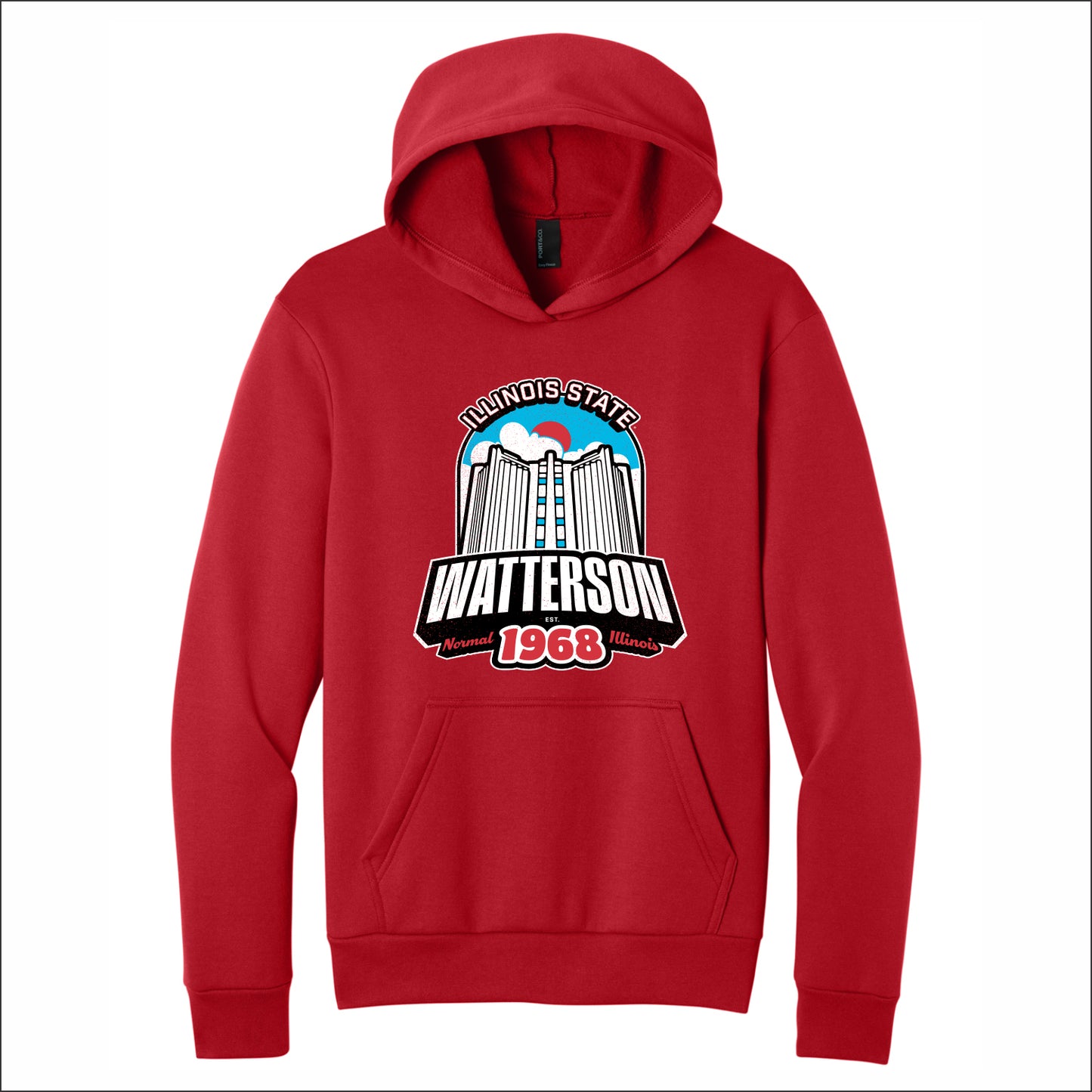 ISU Housing Easy Fleece Pullover Hooded Sweatshirt - Watterson