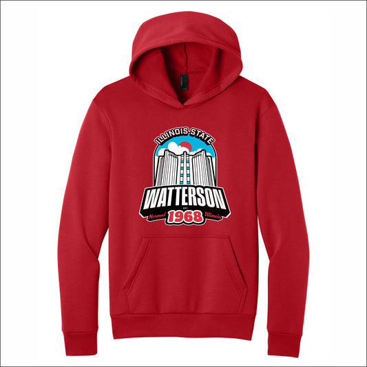 ISU Housing Easy Fleece Pullover Hooded Sweatshirt - Watterson