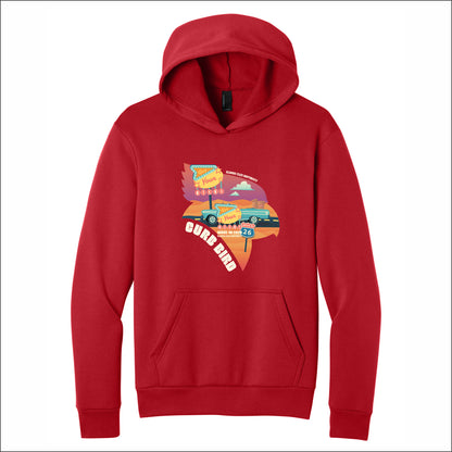 ISU Housing Easy Fleece Pullover Hooded Sweatshirt - Curb Bird